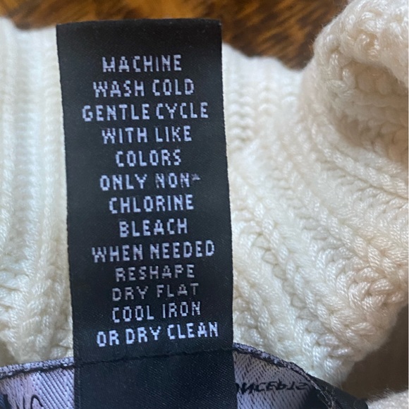 INC Cream Shawl Collar Cardigan - Size XS - Picture 9 of 16